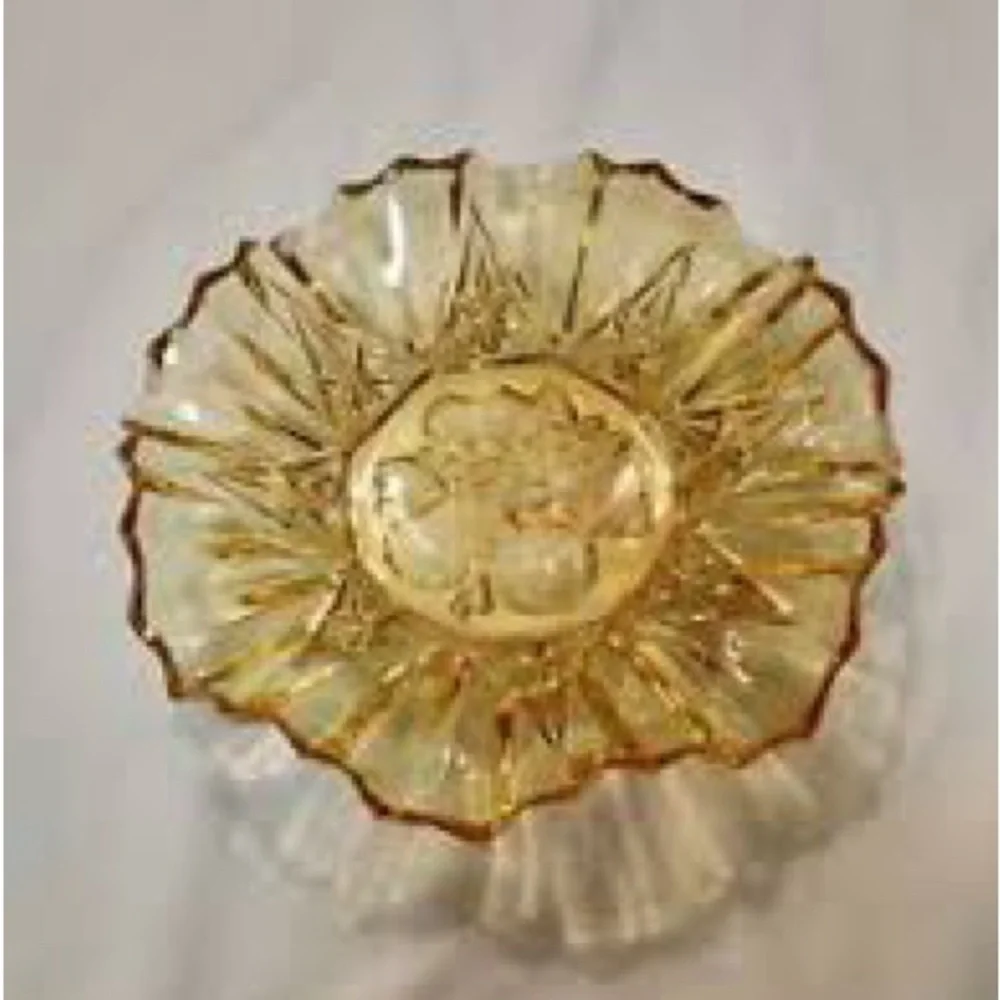 Vintage Federal Glass Pioneer Pattern Bowl
